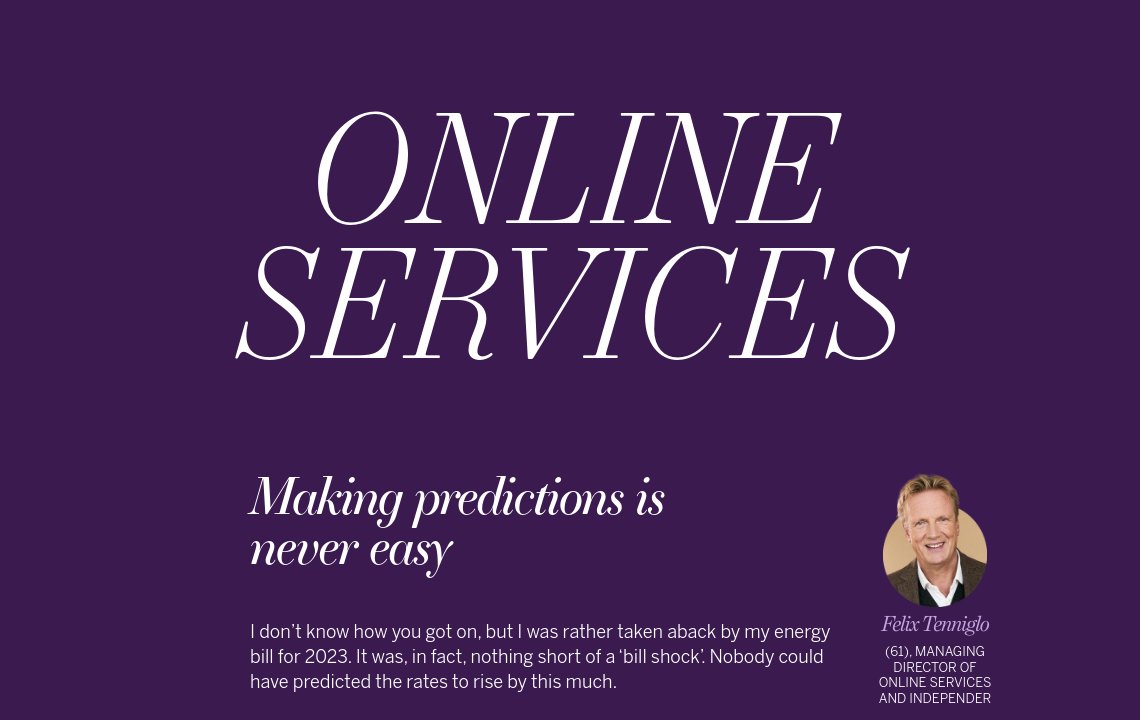 Online Services - DPG Media Annual Report 2023